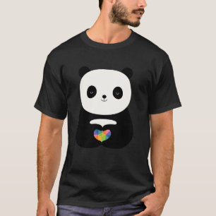 Camiseta Gráfico Threadless Andy Westface Panda Love