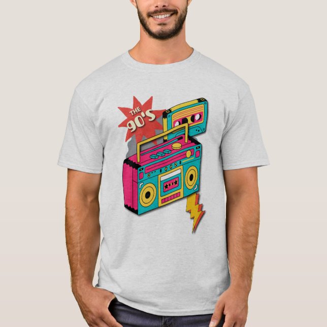 Camiseta Gráficos 90s (Frente)