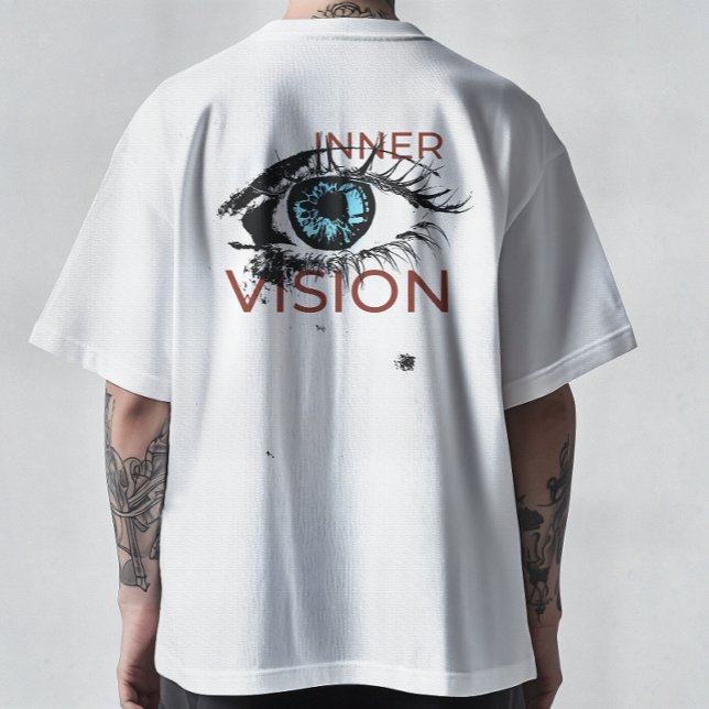 Camiseta Gráficos Abstratos de Olho Cibernético - Visão da  (Criador carregado)