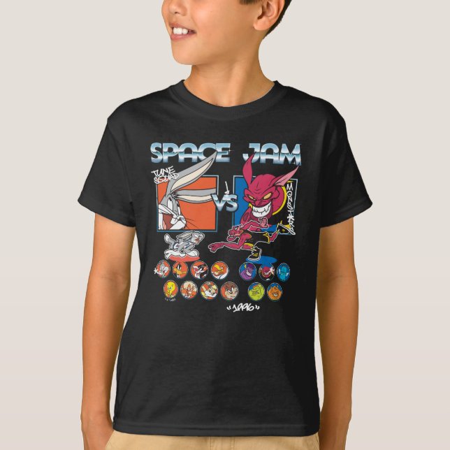 Camiseta Gráficos da Escalação SPACE JAM™ TUNE SQUAD™ VS Mo (Frente)