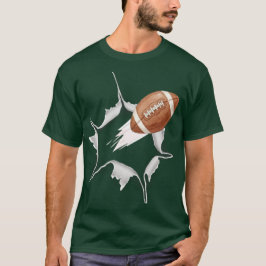 Camiseta Gráficos de Ação de Futebol