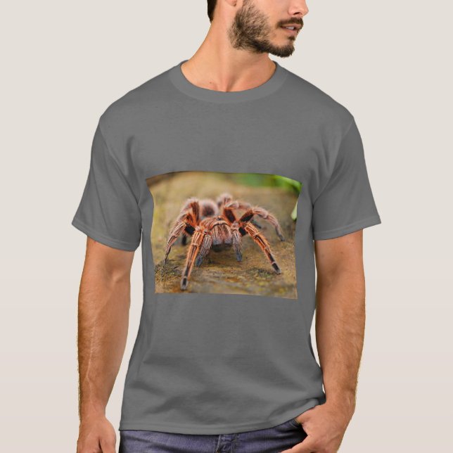 Camiseta Gráficos de Aranha Natureza (Frente)