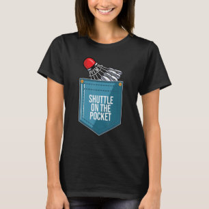 Camiseta Gráficos de Badminton Jogador de Badminton Peteca
