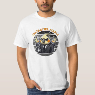 Camiseta Gráficos de Cockatiel Adoráveis para Entusiastas d