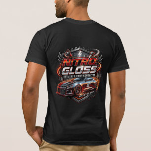 Camiseta Gráficos de Detalhes Nitro Gloss