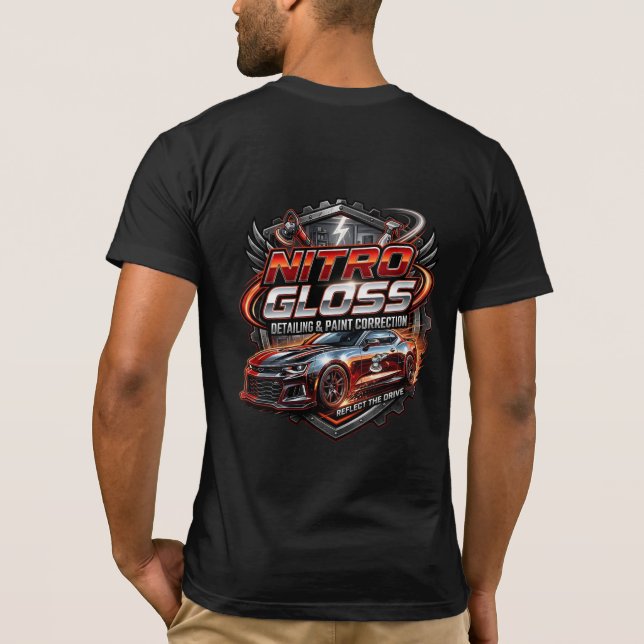 Camiseta Gráficos de Detalhes Nitro Gloss (Verso)
