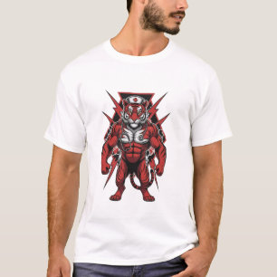 Camiseta Gráficos de Enfermagem Motivacionais em Negrito