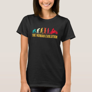 Camiseta Gráficos de Evolução Moto de Trilha Enduro Mot