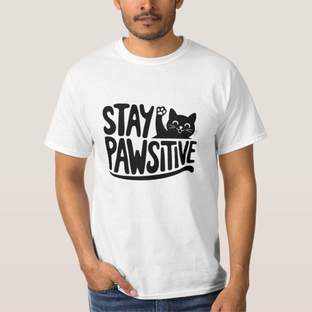 Camiseta Gráficos de Lover de Cat Funny e Quirky (Frente)
