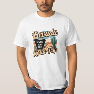 Camiseta Gráficos de Nevada negros e quentes