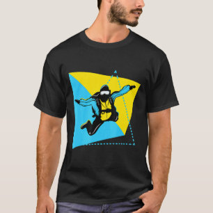 Camiseta Gráficos de paraquedismo