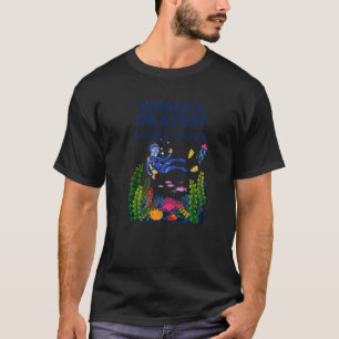 Camiseta Gráficos de Recife de Coral do Melhor Mergulhador