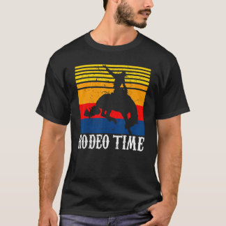 Camiseta Gráficos de Rodeio de Cavalo para Mulheres e Homen