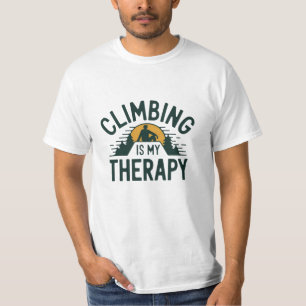 Camiseta Gráficos de Subida Prontos para Aventura