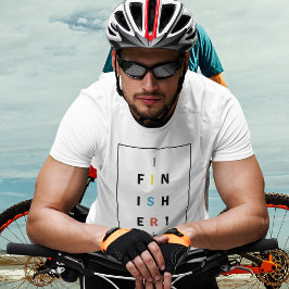 Camiseta Gráficos de Tipografia Motivacional para Terminar