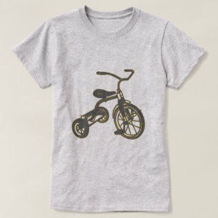 Camiseta Gráficos de Triciclo Infantil