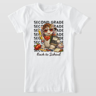 Camiseta Gráficos de Unicórnio Legal para a Segunda Série d