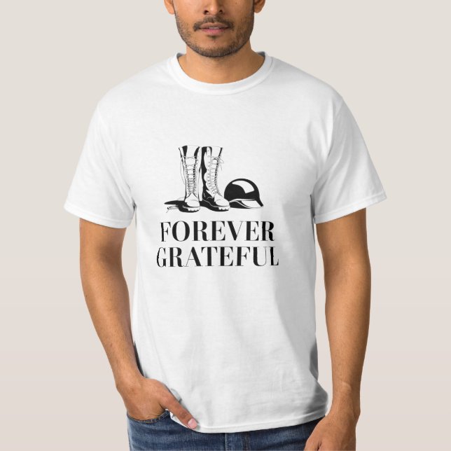 Camiseta Gráficos do Dia de Memória de Heróis (Frente)