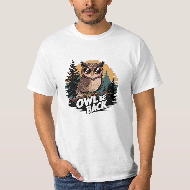 Camiseta Gráficos Engraçados e Brancos (Frente)