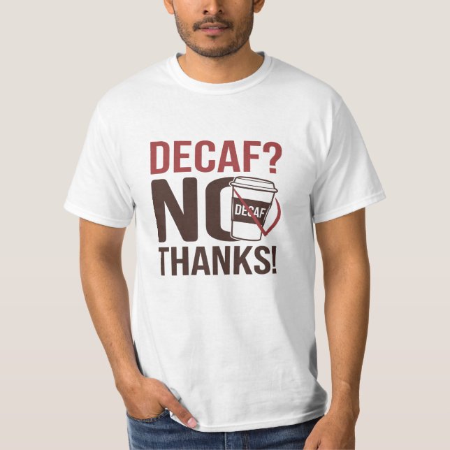 Camiseta Gráficos Engraçados e Negros de Café (Frente)
