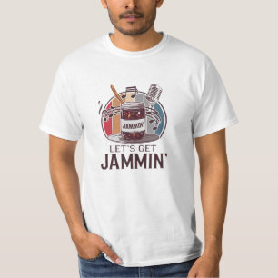 Camiseta Gráficos Envolvidos Engraçado e Negrito