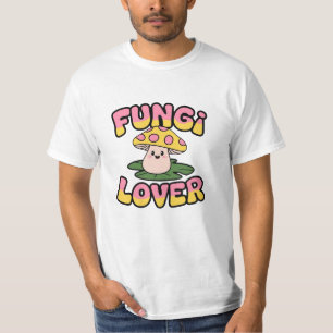 Camiseta Gráficos para o Lover do Cogumelo Básico