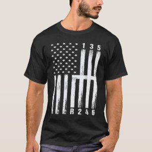 Camiseta Gráficos Retro de Garagem Carro Mecânico de Veícul