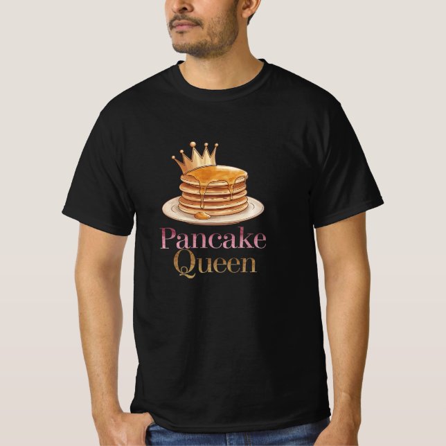 Camiseta Gráficos Retro e Whimsical Breakfast (Frente)