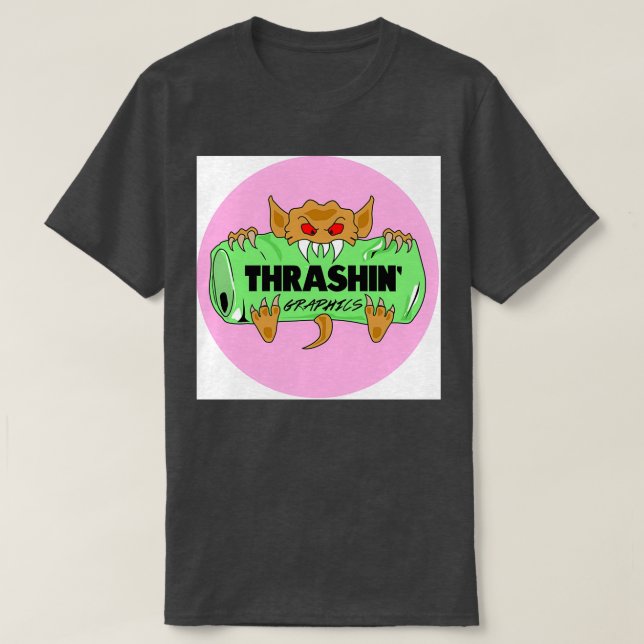 Camiseta Gráficos Thrashin 1 (Frente do Design)