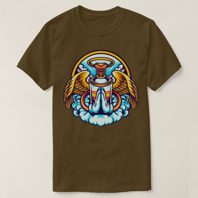 Camiseta Grafite Angel (Frente do Design)