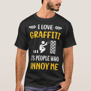 Camiseta Grafite Annoy Pessoas
