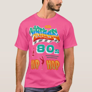 Camiseta Grafite B-Boy Hopretro Hip Hopretro Vintage 80S St