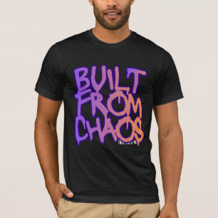 Camiseta Grafite Construído do Caos
