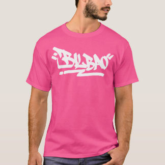 Camiseta Grafite da cidade de Bilbao Rua Art Espanha
