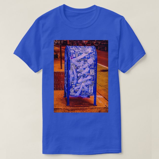 Camiseta Grafite de Arte da Rua Fluo NYC (Frente do Design)