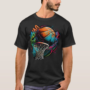 Camiseta Grafite de basquete