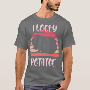 Camiseta Grafite De Batata Fluffy De Batata Negra