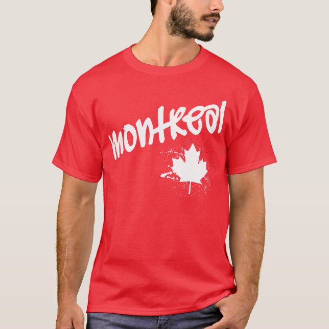 Camiseta Grafite de Montreal (Frente)