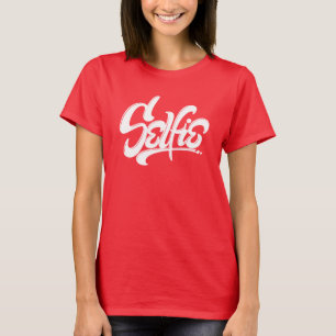 Camiseta Grafite de skate Selfie Street Art Lettering