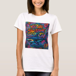 Camiseta Grafite de Tubarão