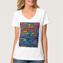 Camiseta Grafite de Tubarão