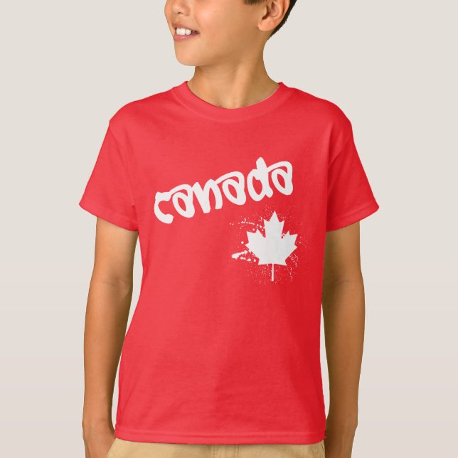 Camiseta Grafite do Canadá (Frente)