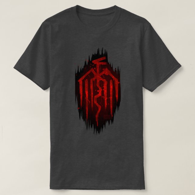 Camiseta Grafite Dragon Age Kirkwall (Frente do Design)