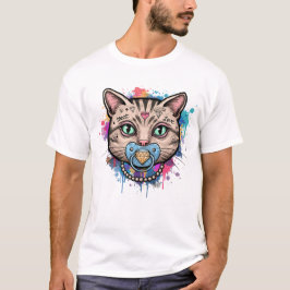 Camiseta Grafite Gato Face