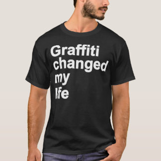 Camiseta Grafite Mudou Minha Vida