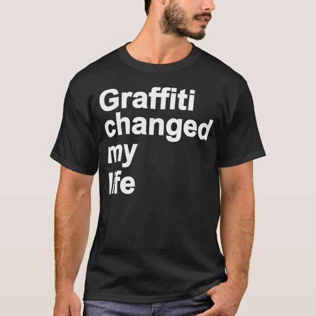 Camiseta Grafite Mudou Minha Vida (Frente)