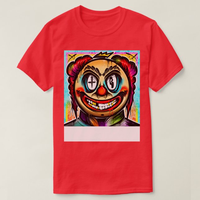Camiseta Grafite Palhaço (Frente do Design)