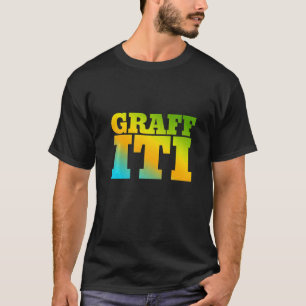 Camiseta Grafite Projetado Com Cores Natureza