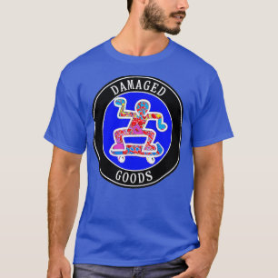 Camiseta grafite skate Mercadorias danificadas