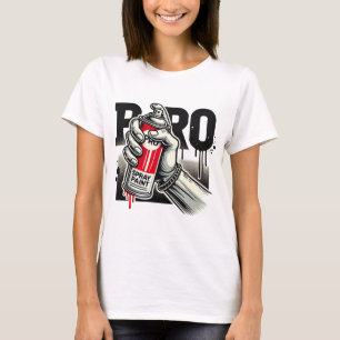 Camiseta Grafite Spray Paint Street Art Design